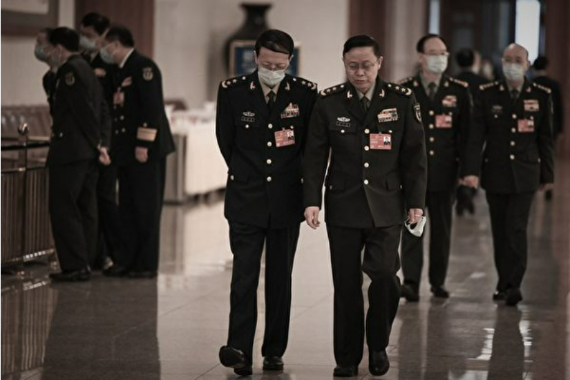 现役上将人事大塌方 专家析中共内讧影响
